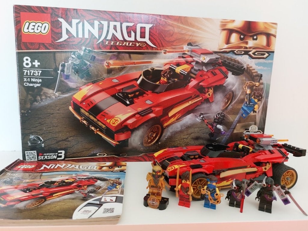 LEGO Ninjago X-1 Ninja Charger (71737), Lego, Ophalen of Verzenden, Zo goed als nieuw, Compleet