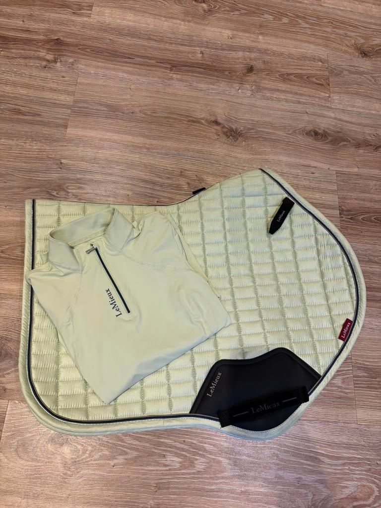 Lemieux dekje + baselayer macaron, Ophalen of Verzenden, Zo goed als nieuw