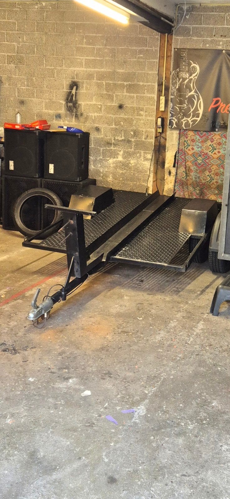 Stevige motortrailer / aanhanger, Ophalen of Verzenden, Gebruikt