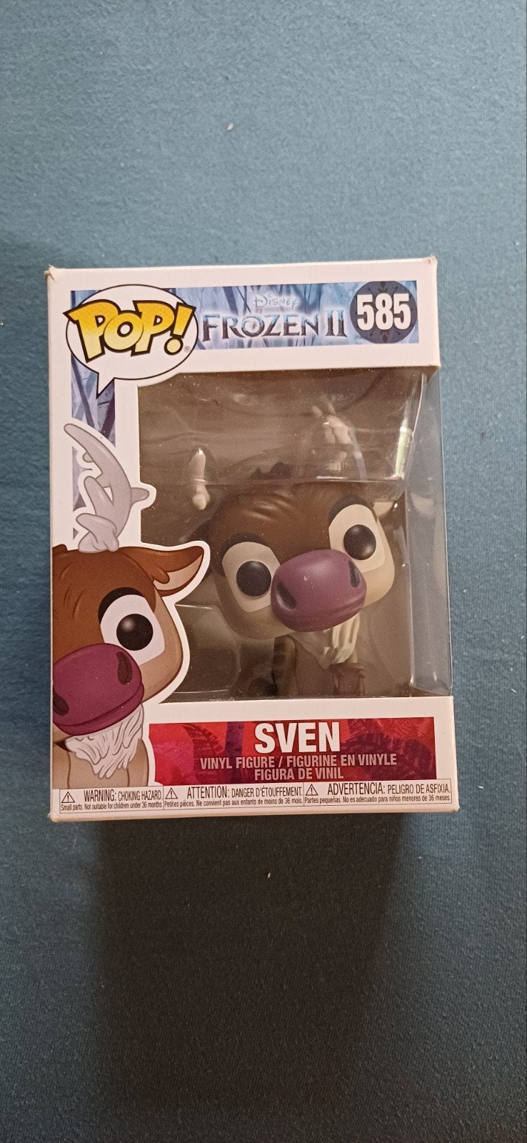 Frozen 2 sven funko pop, Ophalen of Verzenden, Zo goed als nieuw