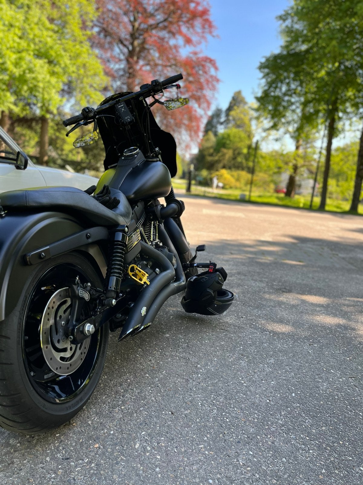 Harley Davidson Dyna Streetbob Clubstyle, Motoren, 2 cilinders, Sportuitlaat, Gebruikt, Particulier