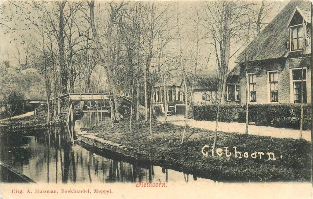 388-431-035 Giethoorn, Verzenden, Voor 1920, Overijssel