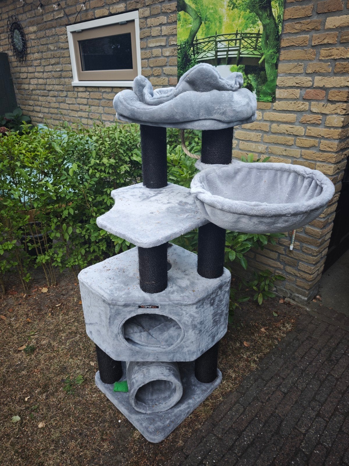 katten krabpaal, Dieren en Toebehoren, Katten-accessoires, Ophalen, Zo goed als nieuw