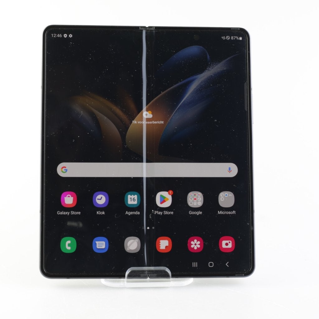 Samsung Galaxy Z Fold4 256GB Zwart, Telecommunicatie, Mobiele telefoons | Samsung, Samsung, Gebruikt, Support@Samsung.com, 129, Samsung-ro, Yeongtong-gu
Suwon-si, Gyeonggi-do 16677
South Korea