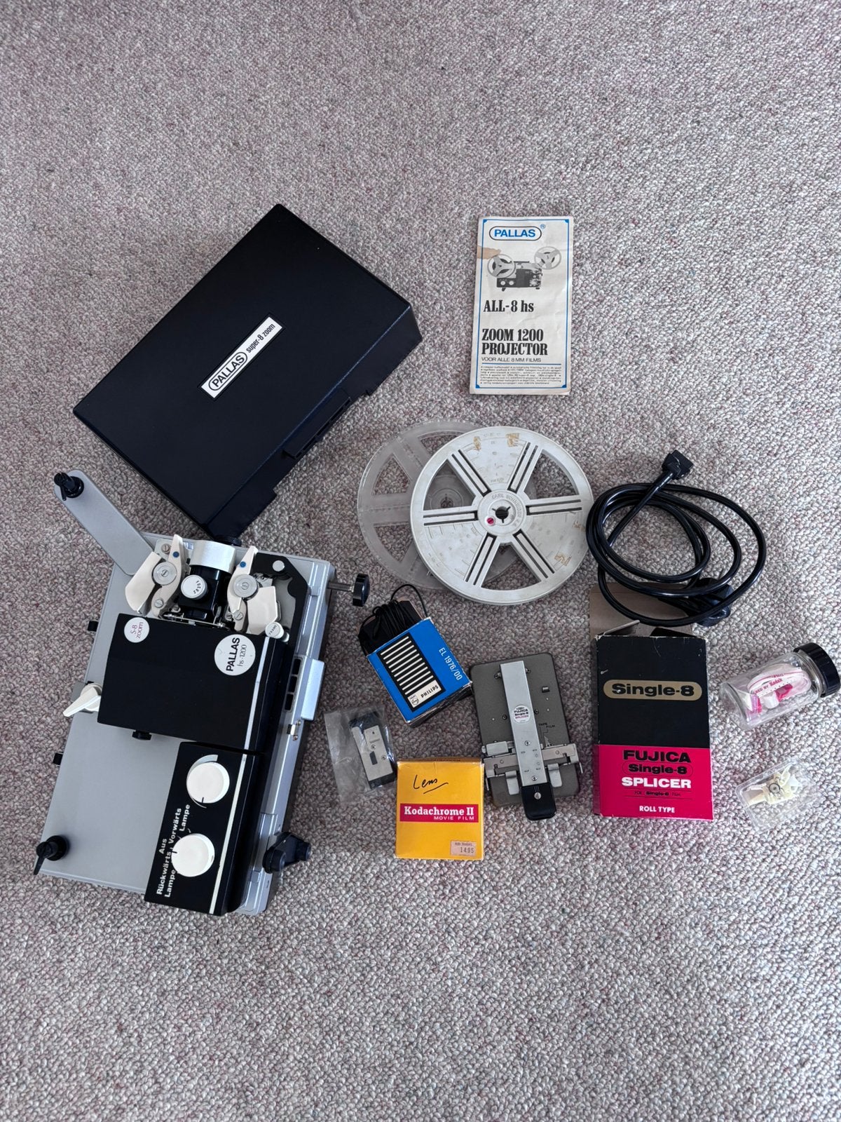 Pallas P-115S filmprojector 8mm, Verzamelen, Fotografica en Filmapparatuur, Ophalen, 1960 tot 1980