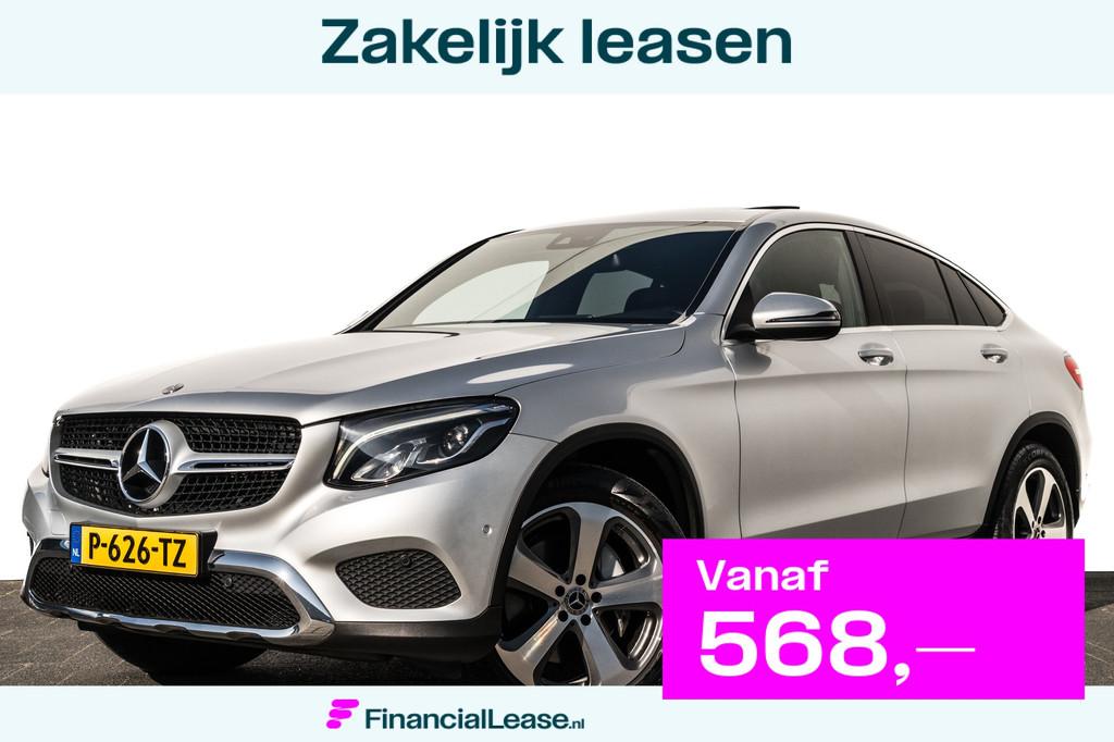 Mercedes-Benz GLC Coupé 250 4MATIC Business Solution | Trek, Gebruikt, 4 cilinders, Met garantie (alle), Leder en Stof