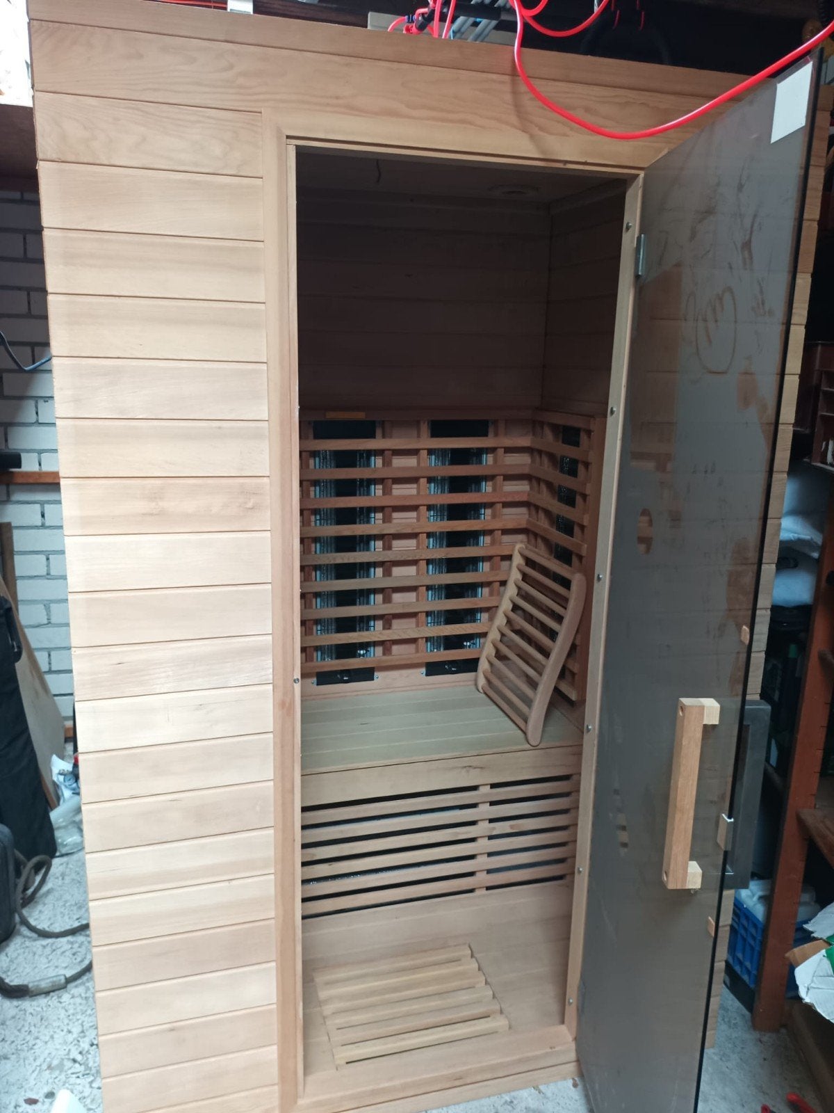 Sauna Defect Korte Midden Lange Golf Nobel 130, Ophalen, Gebruikt, Infrarood, Complete sauna