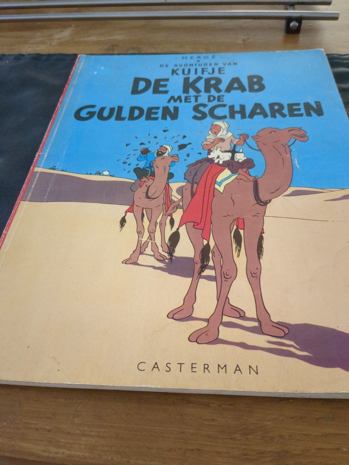 Kuifje: De Krab met de Gulden Scharen - Casterman, Eén stripboek, Ophalen of Verzenden, Gelezen, Hergé