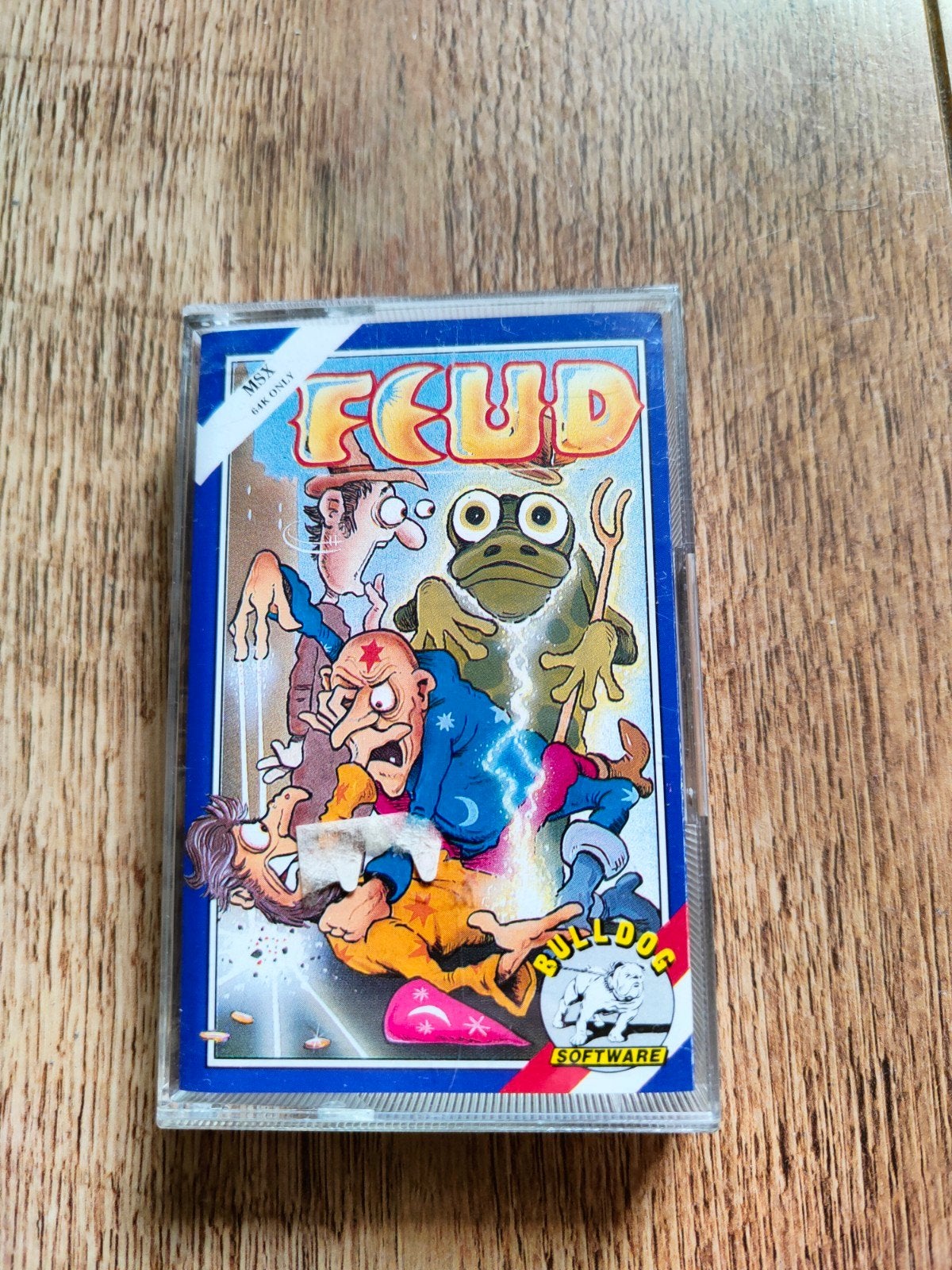 MSX spel - Bulldog Software Feud, Ophalen of Verzenden