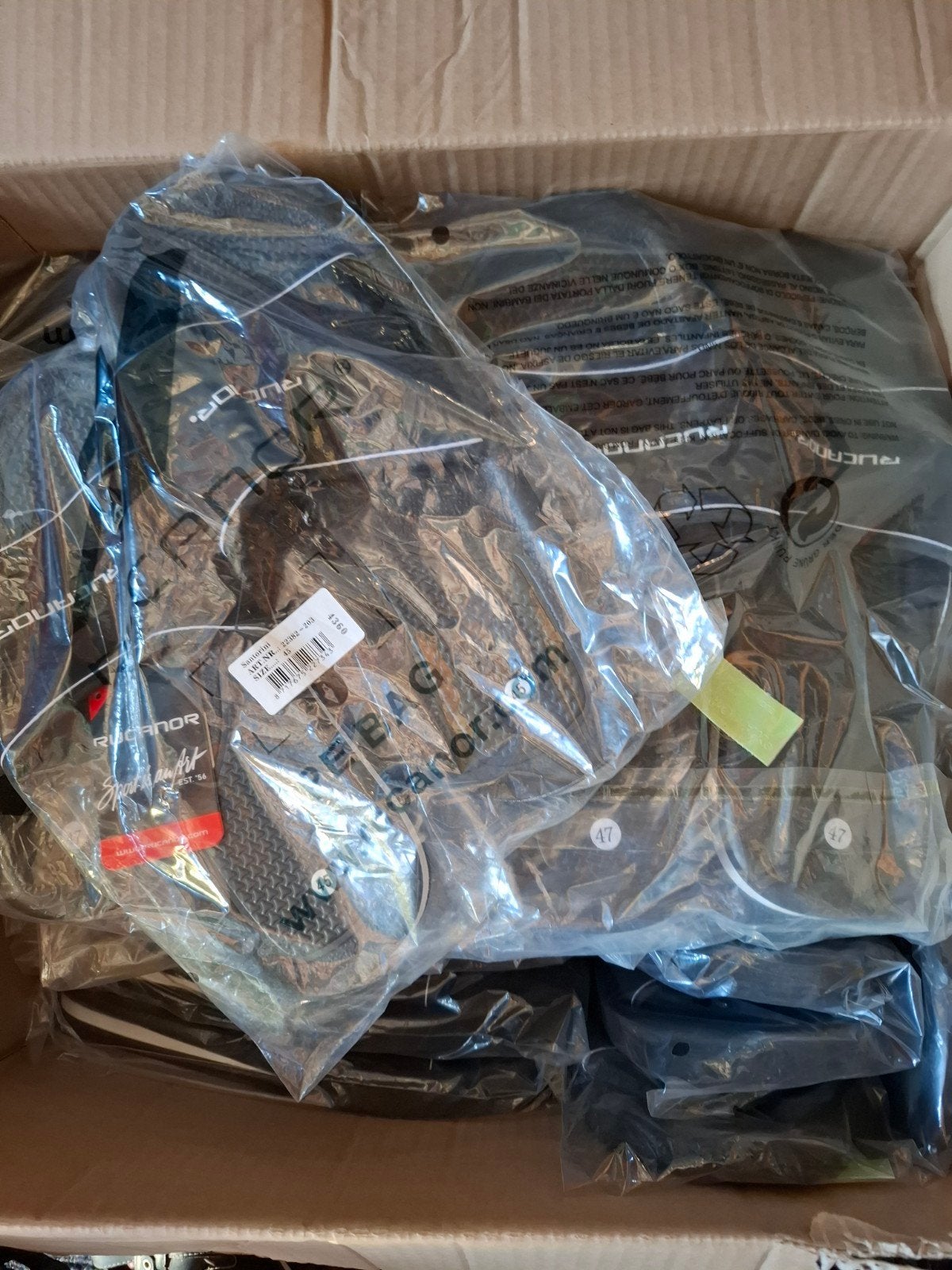 Rucanor badslippers doos met 35 paar diverse maten nieuw, Ophalen of Verzenden, Nieuw, Zwart, Bikini