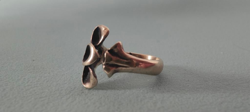 Zeldzame Hannu Ikkonen rendiermos ring, Ophalen of Verzenden