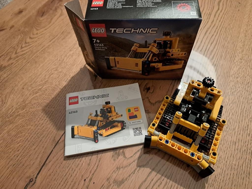 Lego technic 42163 bulldozer, Ophalen, Zo goed als nieuw