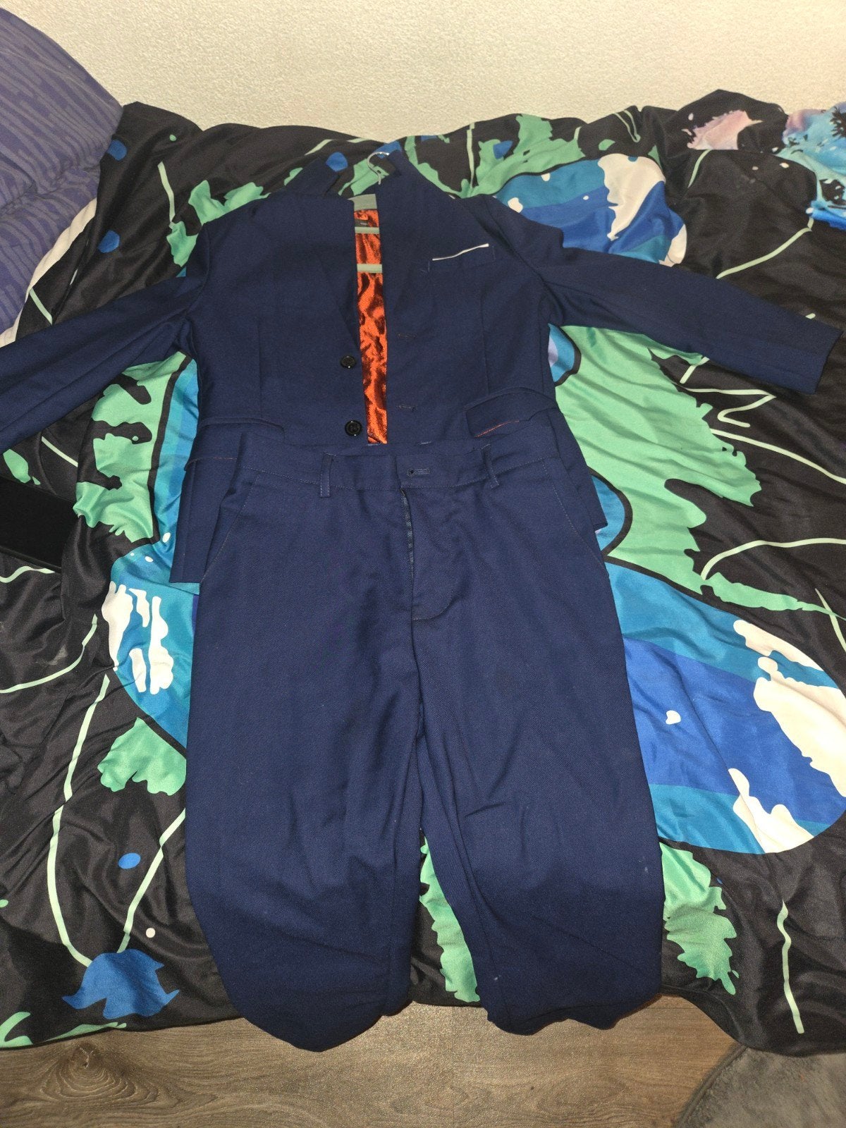 Nette jongenspak met overhemd, Kinderen en Baby's, Ophalen of Verzenden, Gebruikt, 7Y, Jongen