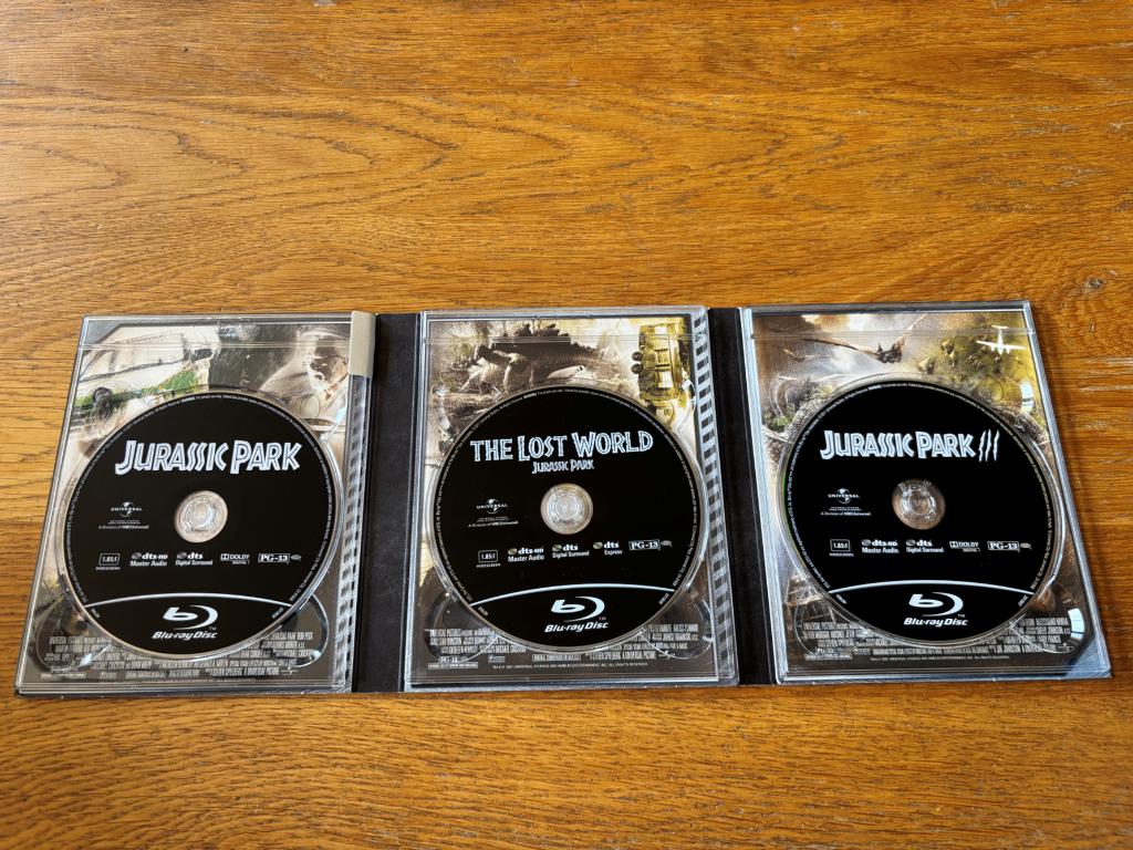 Blu-ray's Jurassic Park Trilogy - N-NLO, Ophalen of Verzenden, Gebruikt, Avontuur