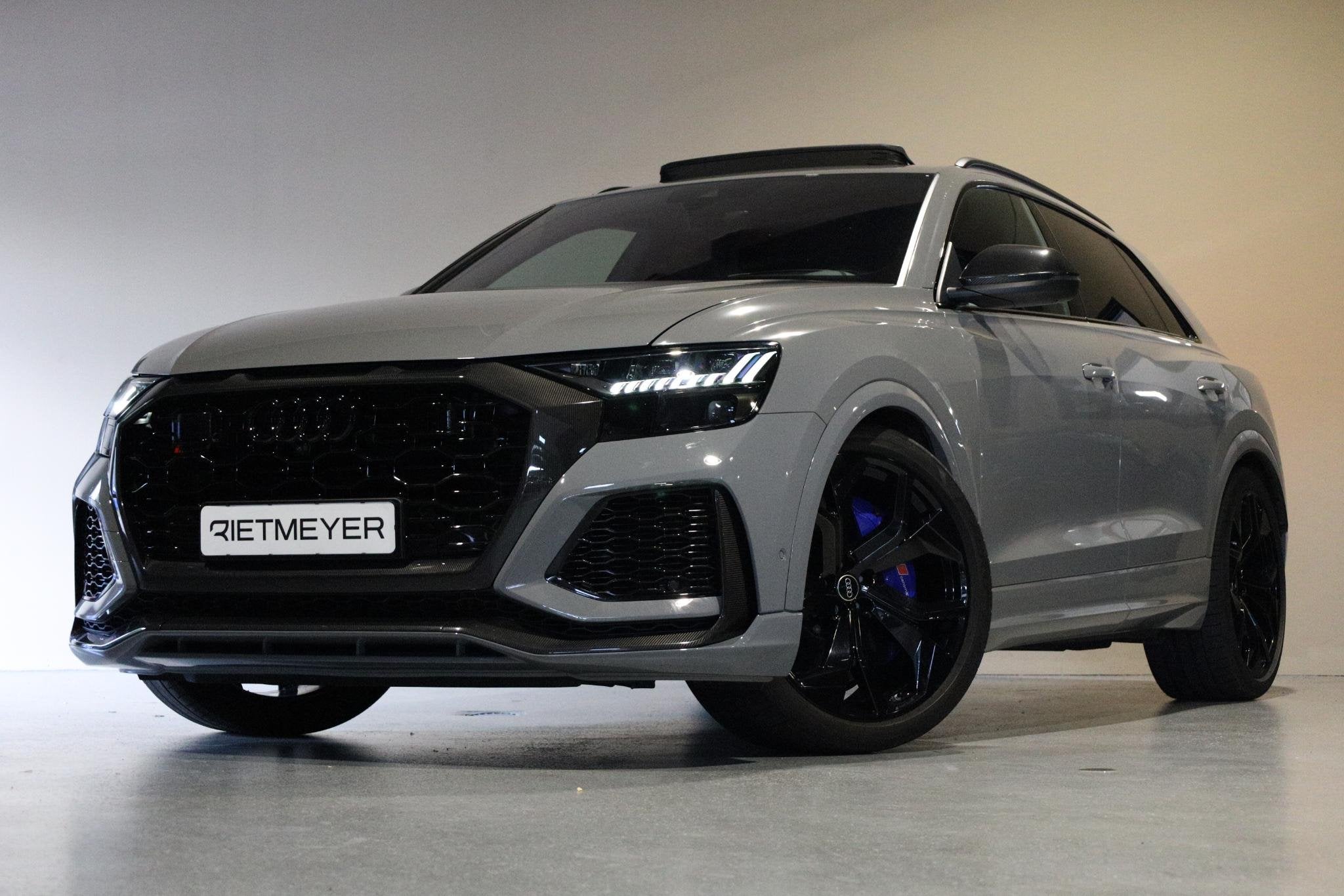 Audi Q8 4.0 TFSI RS Q8 quattro |Pano |Keramisch |Carbon Intr, 12 maanden, Adaptive Cruise Control, Gebruikt, Leder