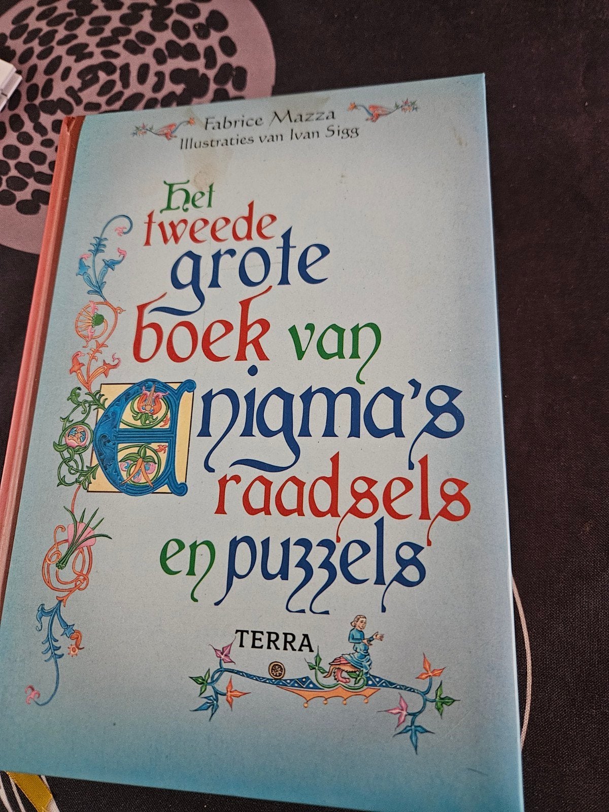 Het tweede grote boek van enigma's, raadsels en puzzels, Ophalen of Verzenden, Gebruikt, Puzzelboek