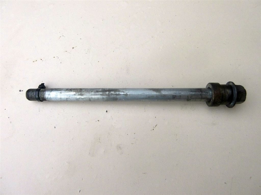 Yamaha XJ600 voorwielas vooras wielas voor as XJ600F FJ600, Ophalen of Verzenden, Gebruikt
