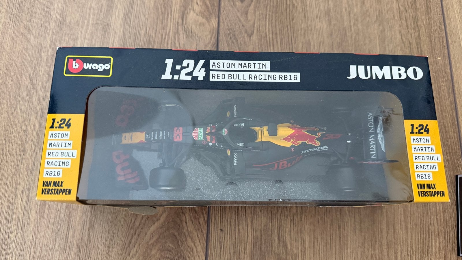 Max Verstappen RB16 Jumbo modelauto 1:24, Ophalen of Verzenden, Nieuw, Auto, Overige merken