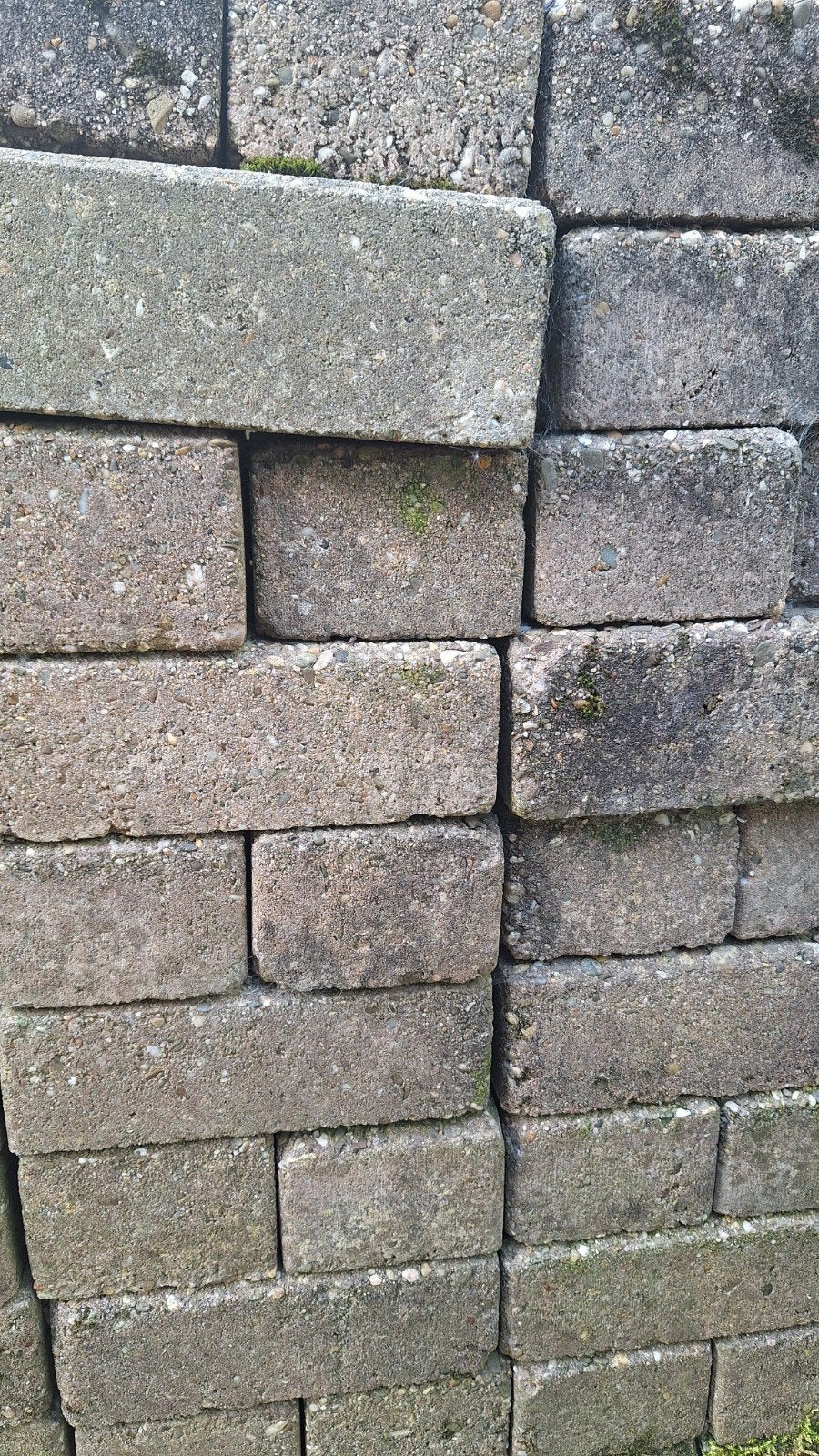 Gratis partij stenen, Ophalen, Gebruikt, Beton, Klinkers