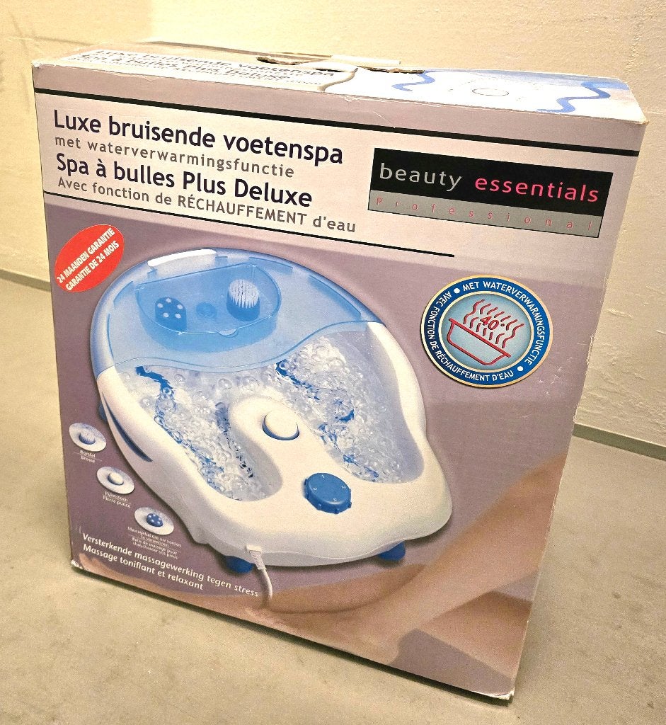Beauty Essentials Luxe Bruisende Voetenspa (NIEUW), Ophalen, Nieuw, Apparaat