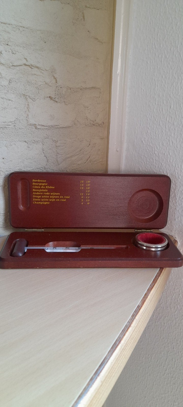 Wijnstel in originele kist van Blygold, Ophalen of Verzenden, Frankrijk, Rode wijn