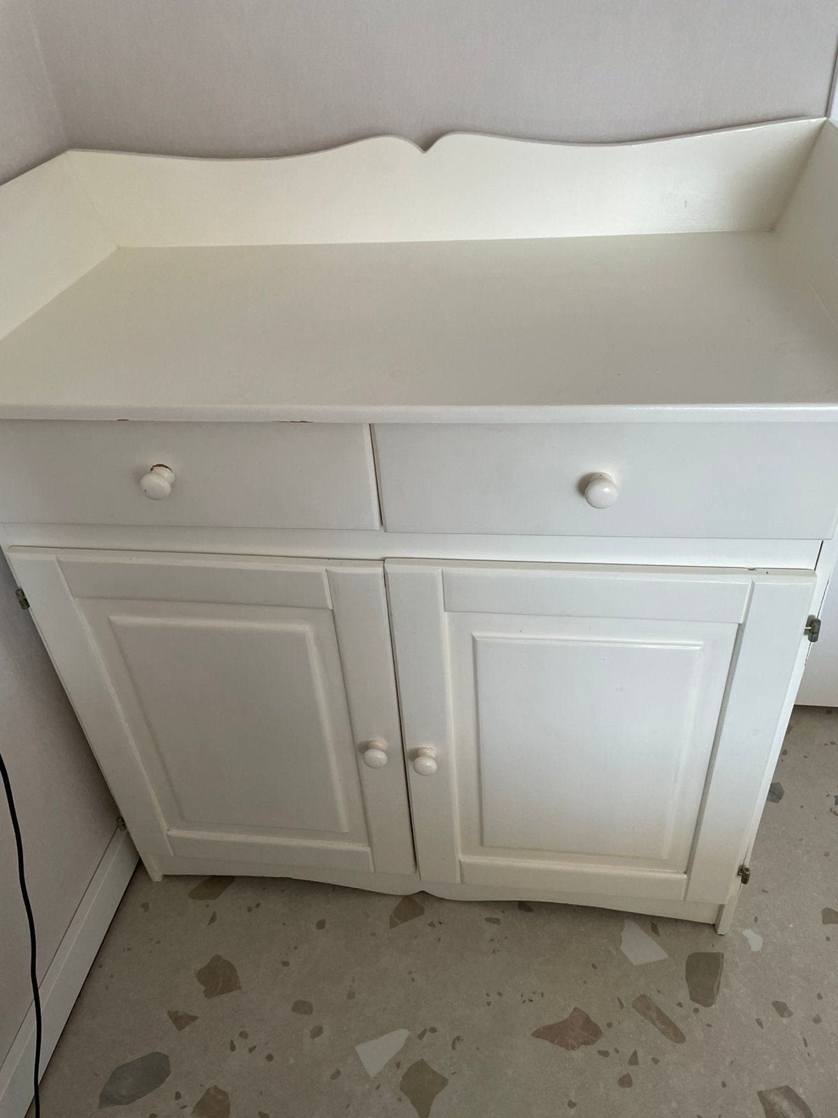 Superleuke vintage commode. Massief grenen hout, Ophalen, Gebruikt, 50 tot 70 cm, 100 cm of meer