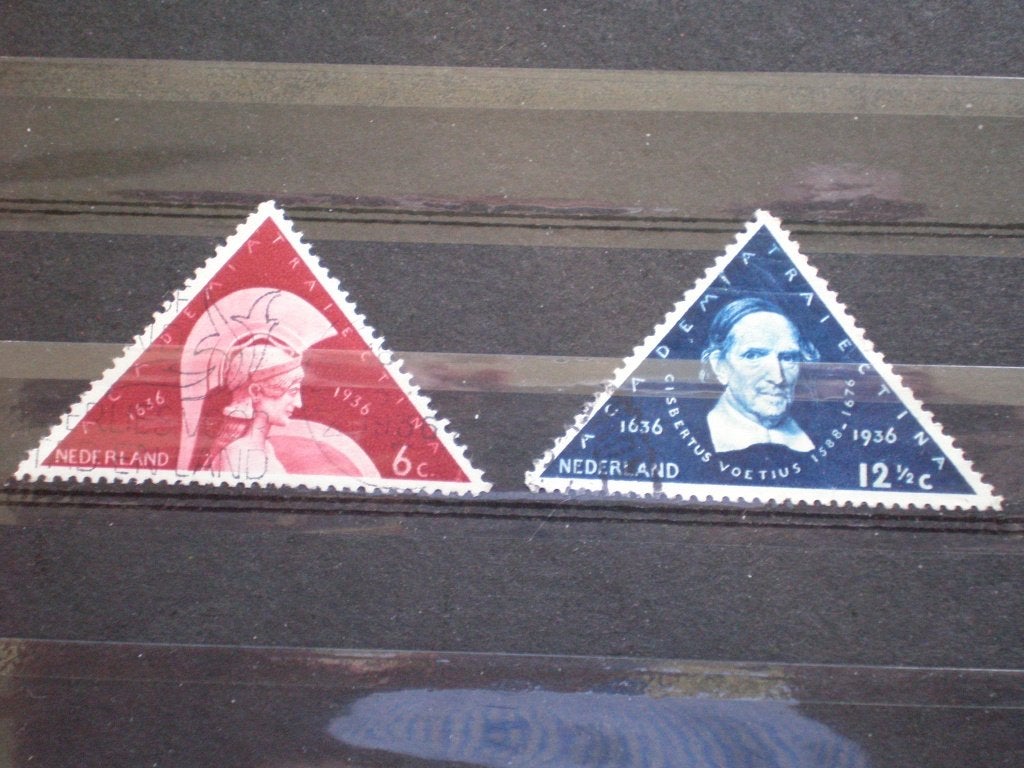 Nederland nvph 287-288 gebruikt (S 678)..€ 0,20, Ophalen of Verzenden