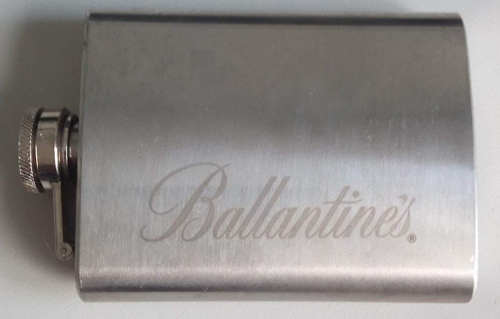HEUPFLES / DRANKFLESJE MERK BALLANTINE’S WHISKEY NIEUW, Verzenden, Nieuw, Verpakking