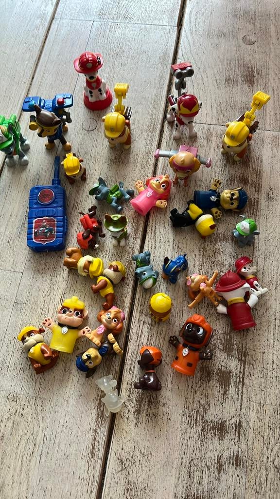 Grote collectie Paw Patrol figuren, Ophalen of Verzenden, Gebruikt, Jongen of Meisje