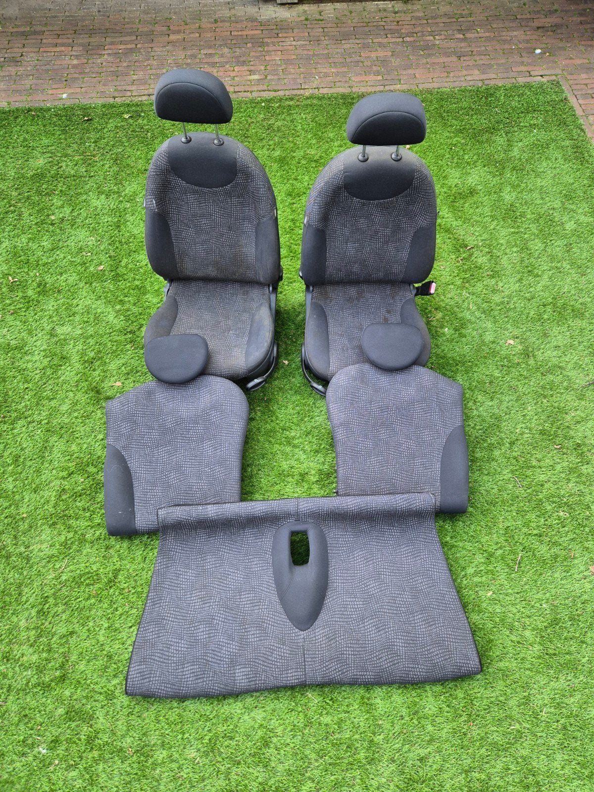 Mini One Cooper interieur (voorstoelen/achterbank) R50 R53, Auto-onderdelen, Interieur en Bekleding, Ophalen of Verzenden, Mini