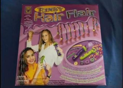 Funky Hair Flair - Haarstyling set voor kinderen, Ophalen of Verzenden, Gebruikt, Meisje
