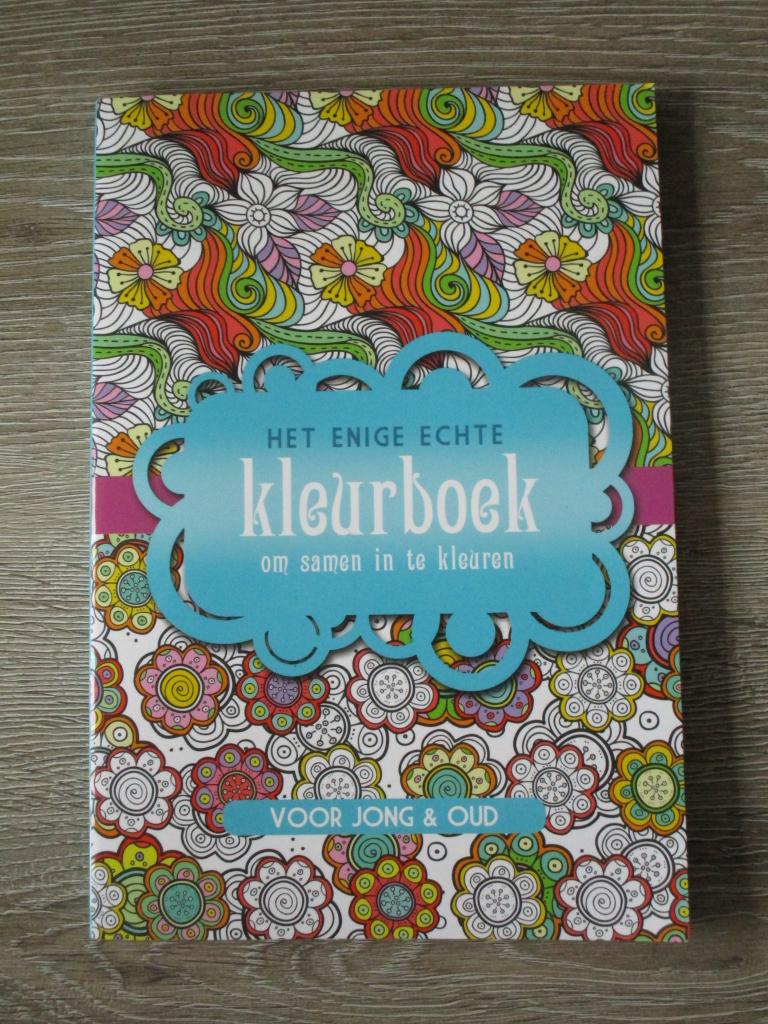 Het enige echte kleurboek om samen in te kleuren, Boeken, Hobby en Vrije tijd, Ophalen of Verzenden, Gelezen, Tekenen en Schilderen