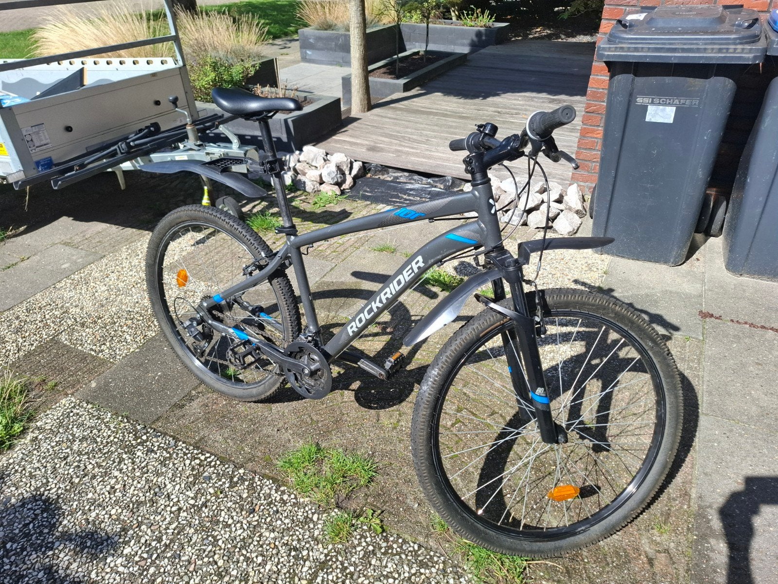 Rockrider Mountainbike 27,5 inch met verende voorvork, Fietsen en Brommers, Gebruikt, Ophalen, Overige merken, Heren