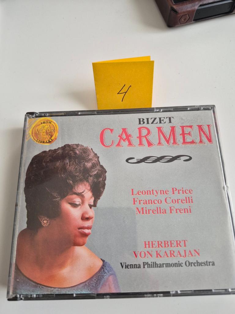 Bizet - Carmen CD - Leontyne Price, Herbert von Karajan, Ophalen of Verzenden, Romantiek, Gebruikt, Opera of Operette