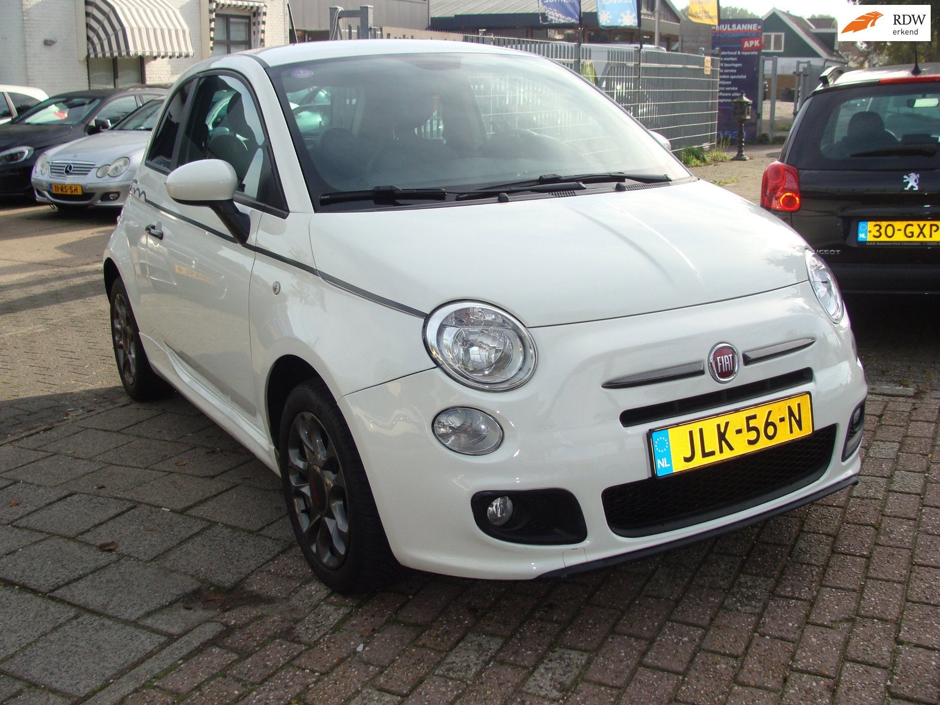 Fiat 500 1.2 sport airco elek pak nap apk, Voorwielaandrijving, Euro 5, Gebruikt, 4 cilinders