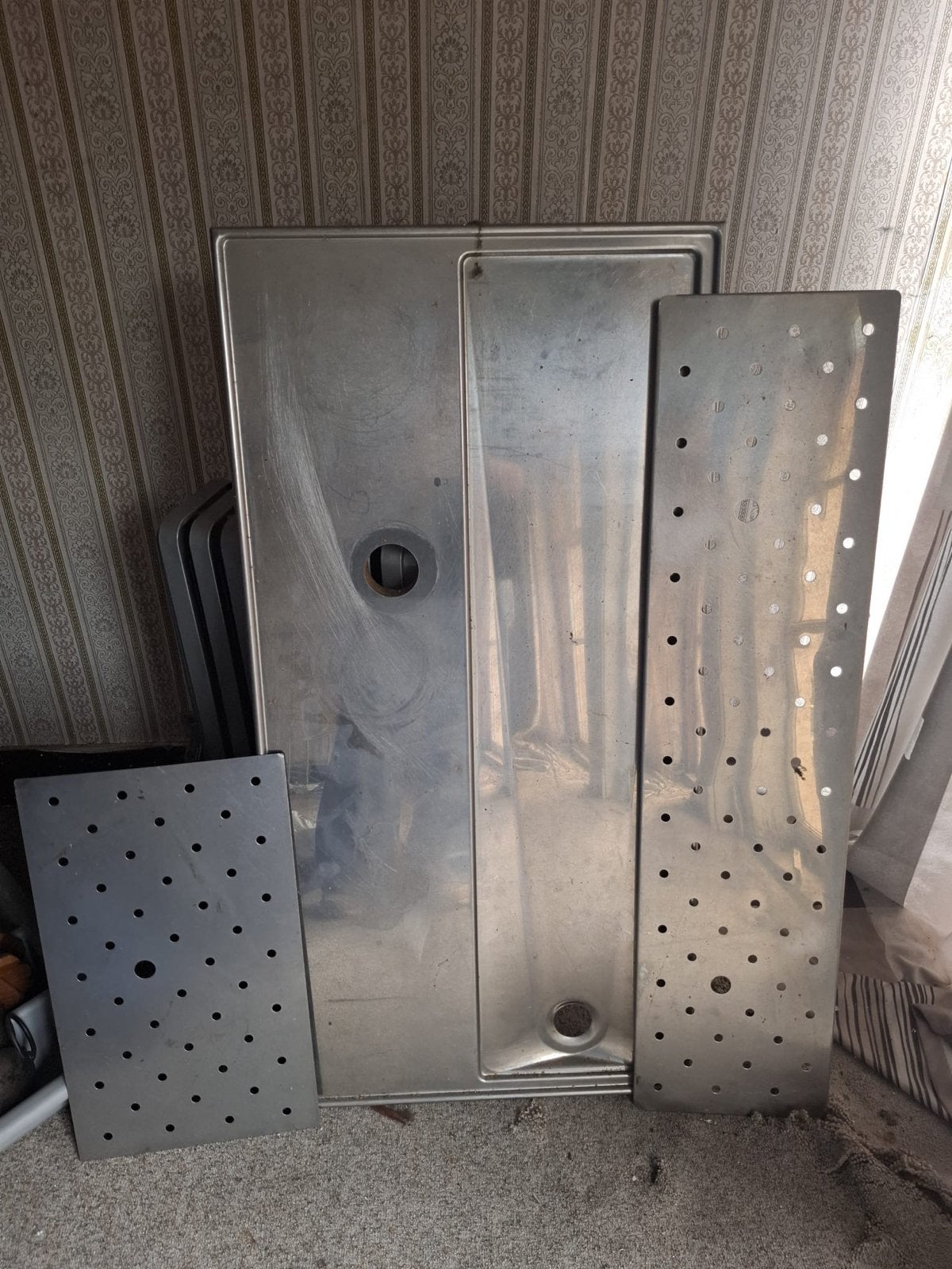 RVS Lekbak 100x50 cm - Horeca Keukenapparatuur, Ophalen, Gebruikt