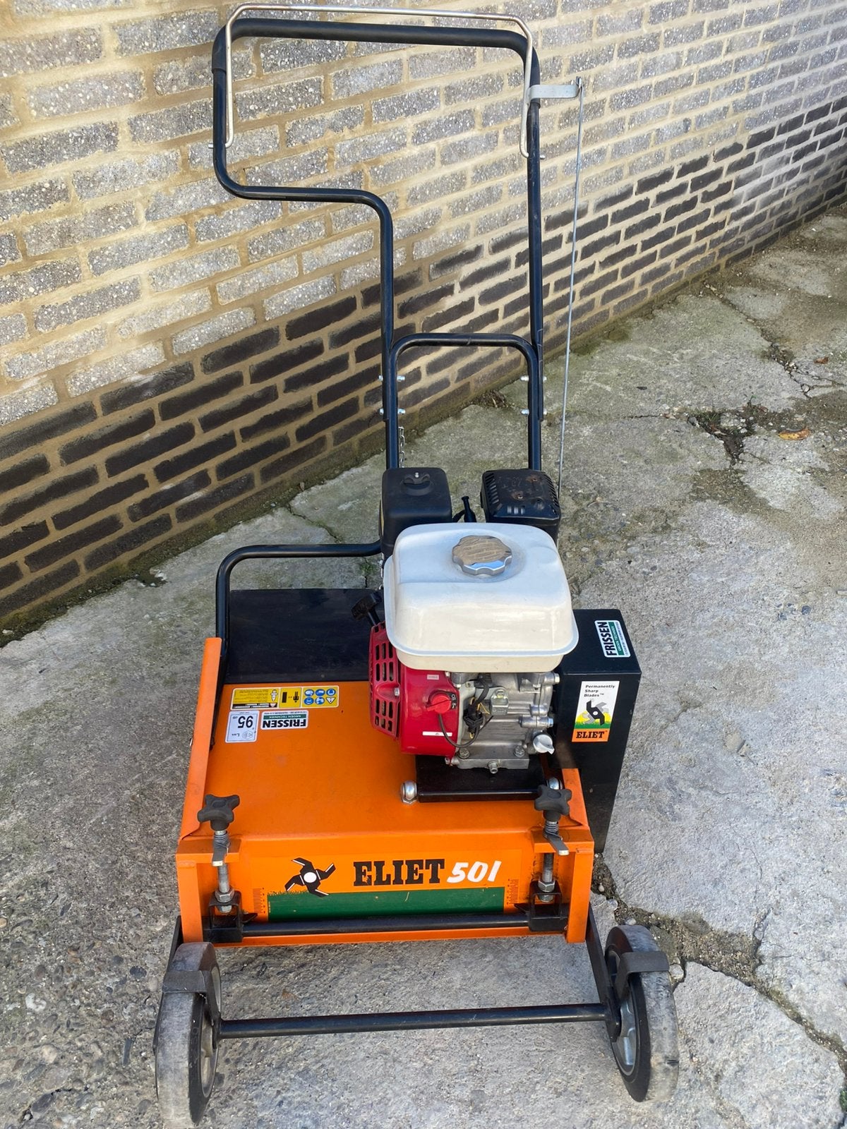 Eliet 501 Verticuteermachine, Tuin en Terras, Ophalen, Gebruikt, Benzine
