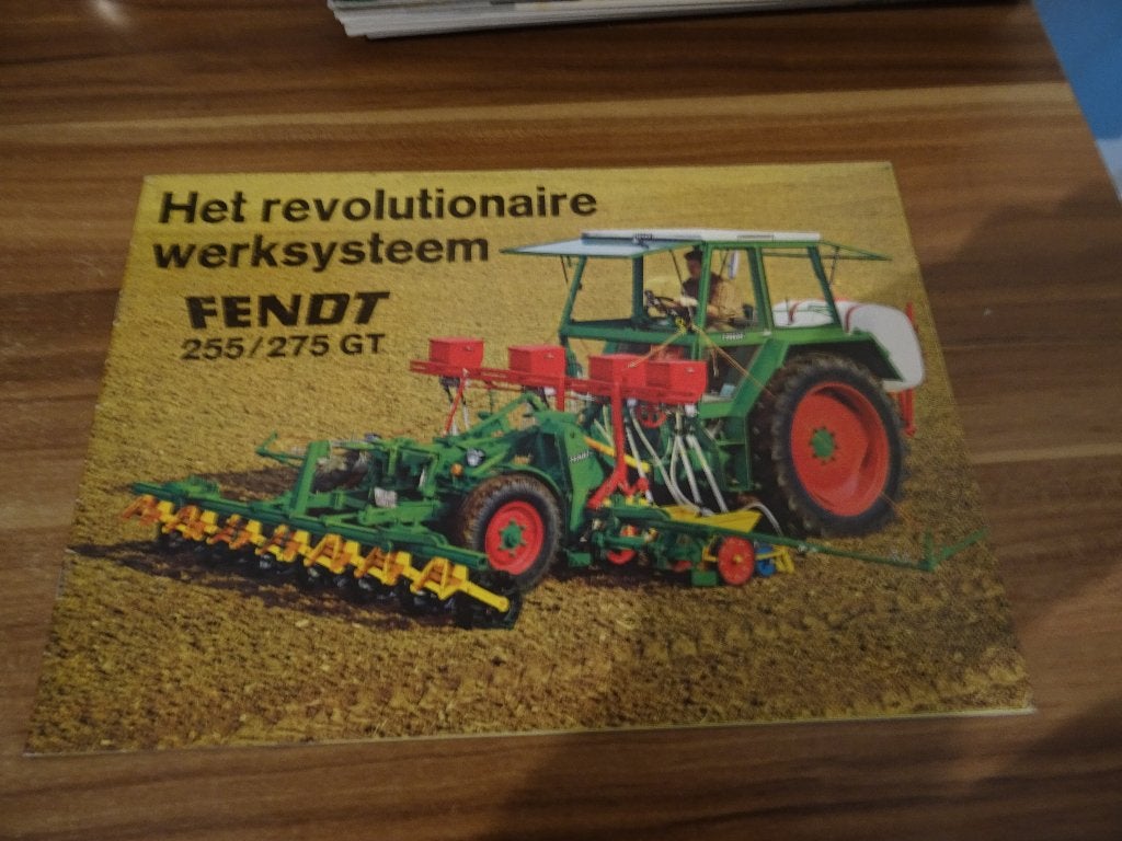 Fendt 255/275GT Het werksysteem, Ophalen of Verzenden, Zo goed als nieuw, Folder