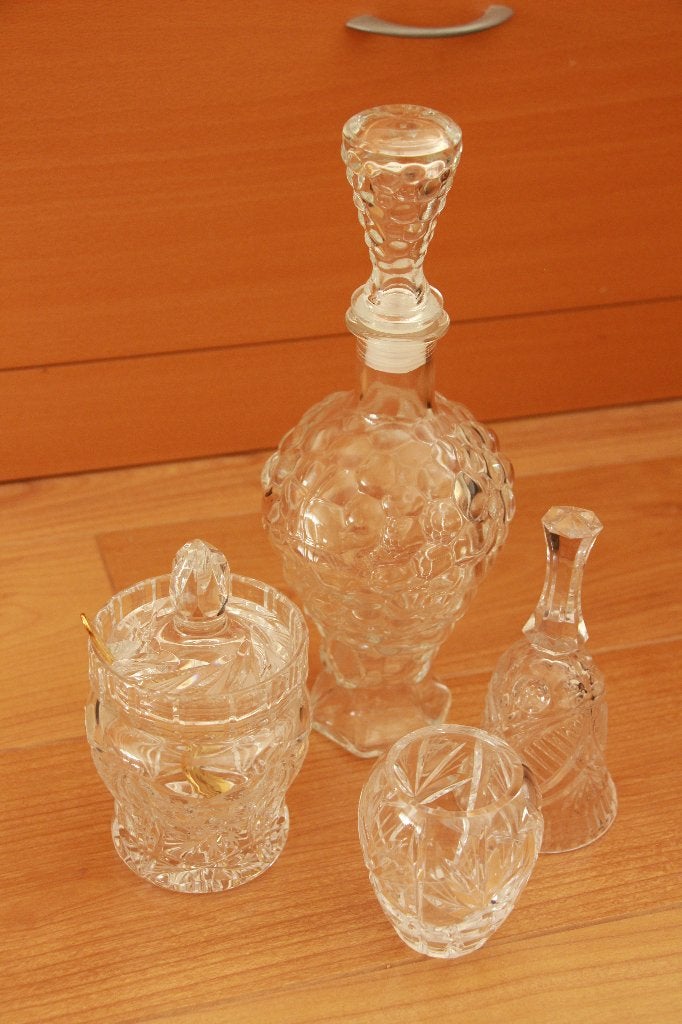 Glazen/ Kristallen set, Verzenden