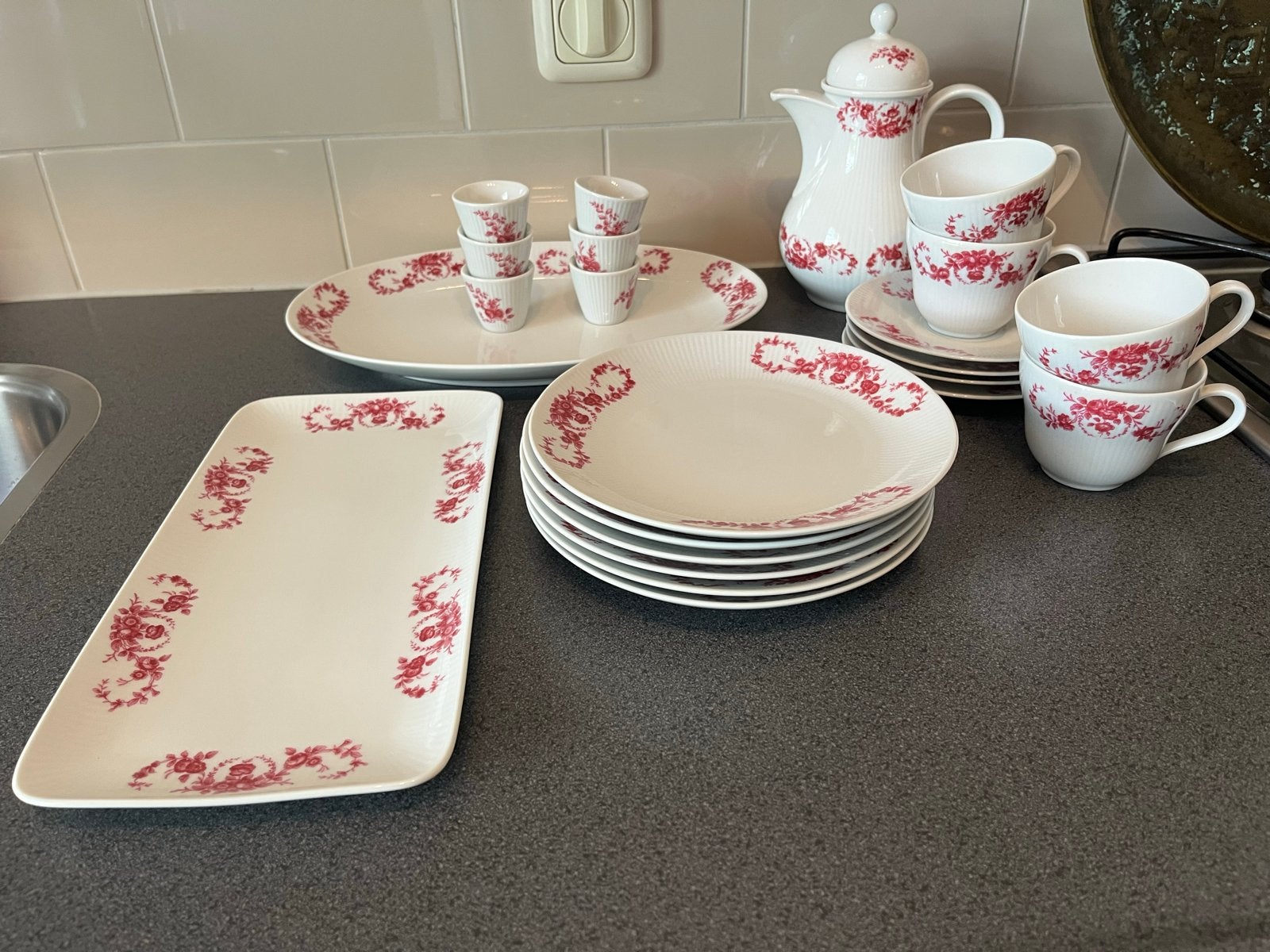 Seltmann Weiden Servies met Bloemmotief, Overige merken, Klassiek, Ophalen of Verzenden, Zo goed als nieuw