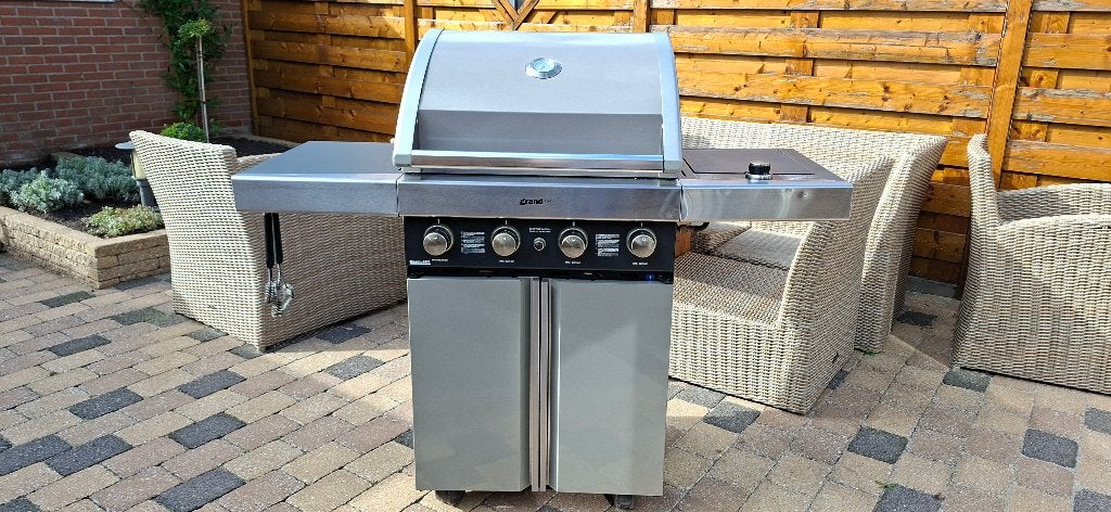 Gasbarbecue (buitenkeuken) te koop, Ophalen, Gebruikt, Grandhall
