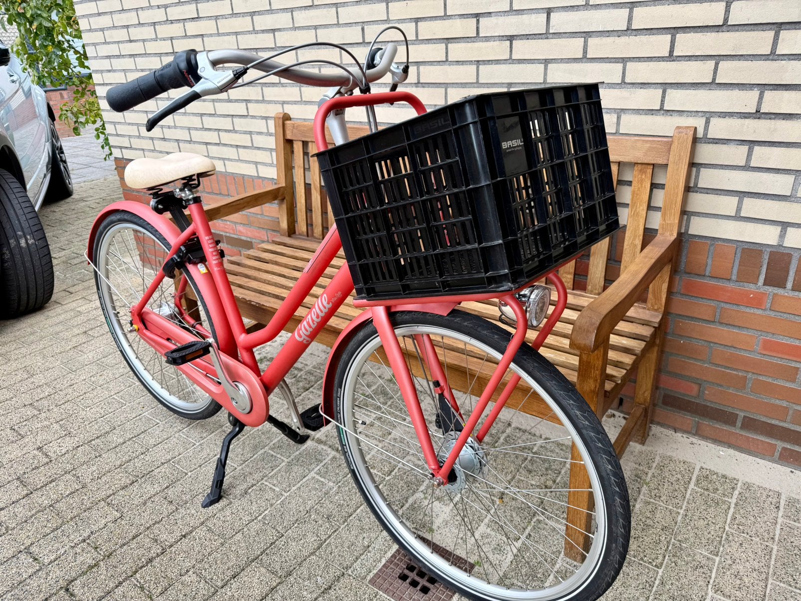 Foto 2 van Gazelle Miss Grace dames 54cm 7versn. Als nieuw!