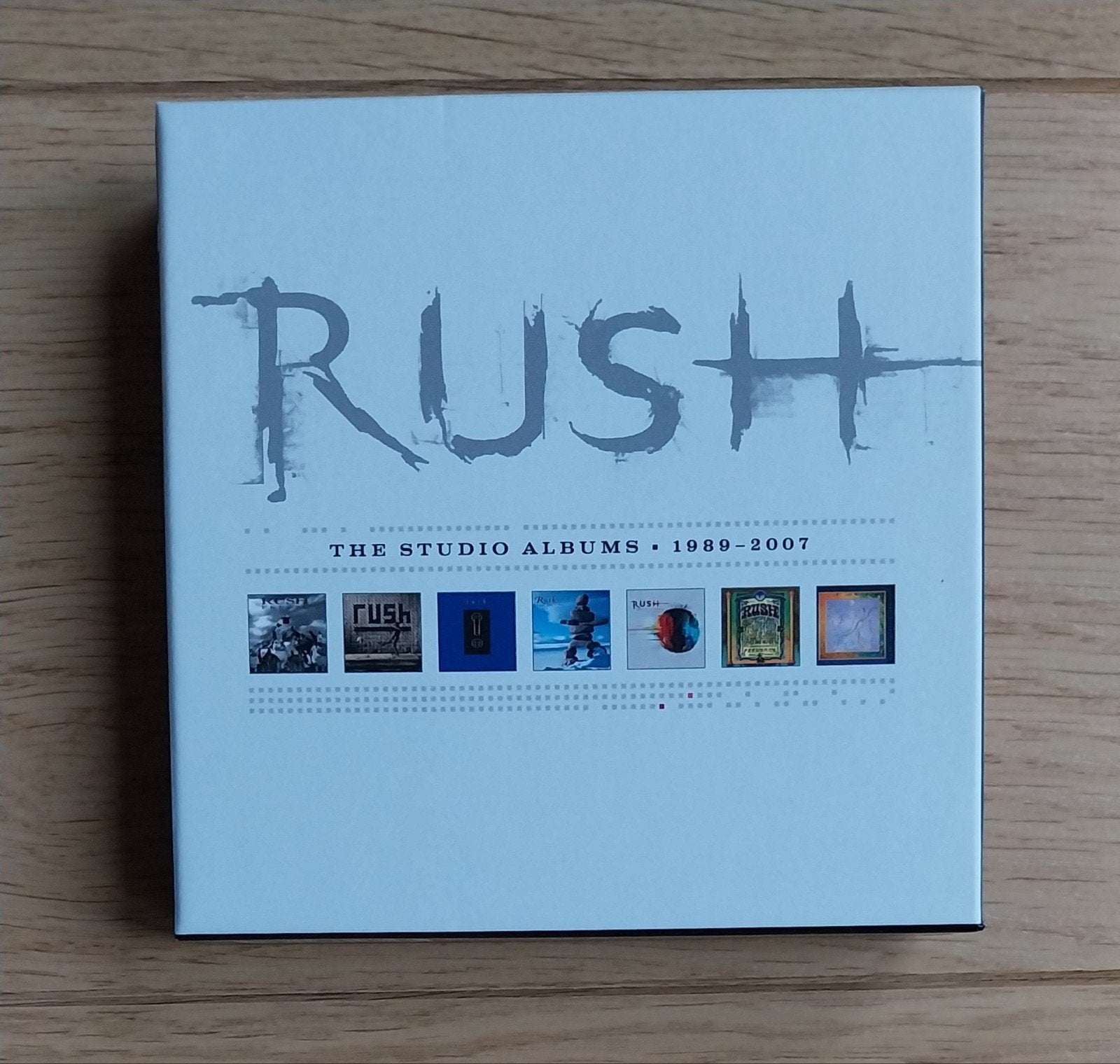 Rush - The Studio Albums 1989-2007 CD Boxset, Ophalen of Verzenden, Zo goed als nieuw, Progressive Rock, Boxset