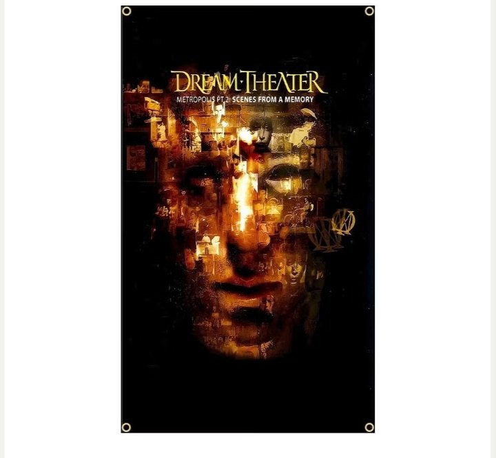 Grote vlaggen Dream Theater (150x90cm), Ophalen of Verzenden, Nieuw