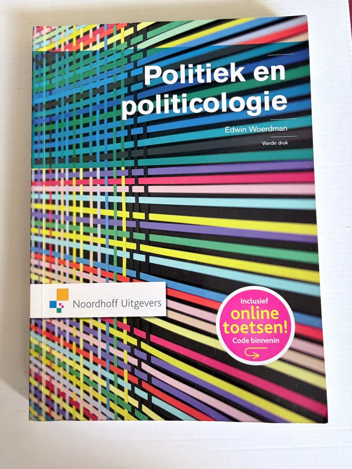 Politiek en politicologie - Edwin Woerdman (vierde druk), Ophalen of Verzenden, Zo goed als nieuw, Politiek en Staatkunde, Nederland