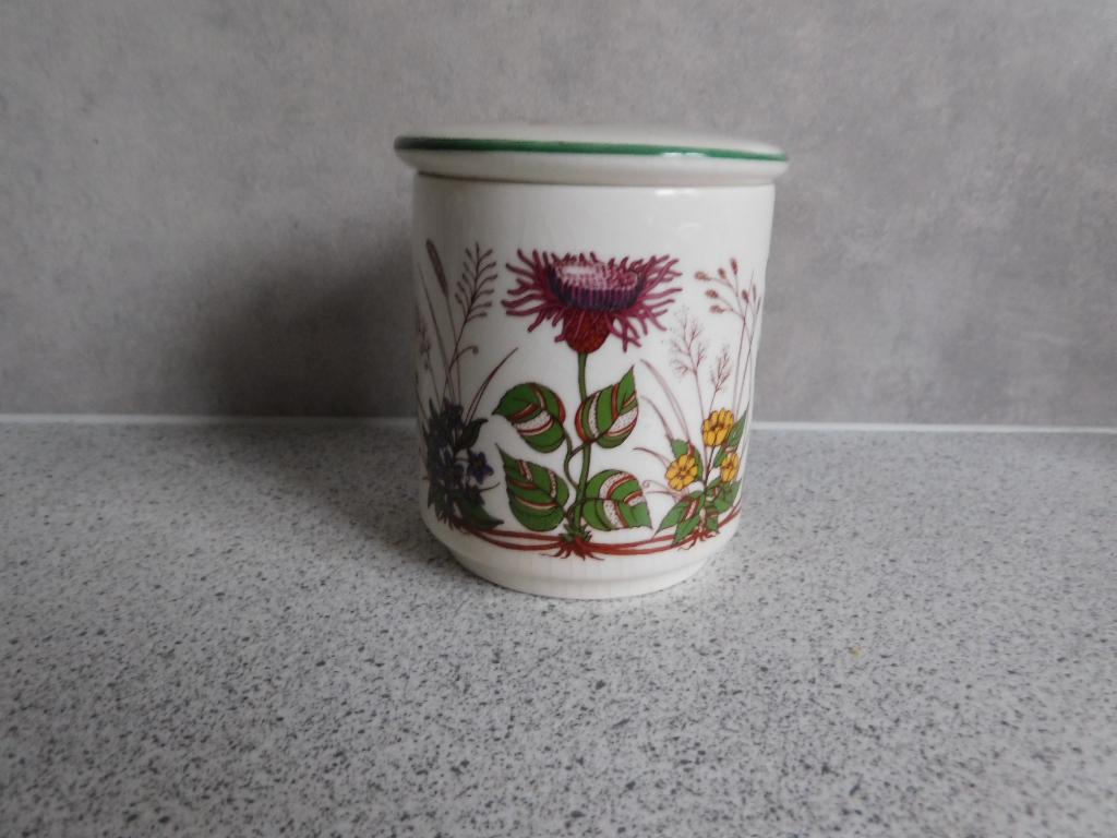 Confiturepot Wild Flowers Bavaria West Germany, Huis en Inrichting, Keuken | Servies, Overige typen, Ophalen of Verzenden, Zo goed als nieuw