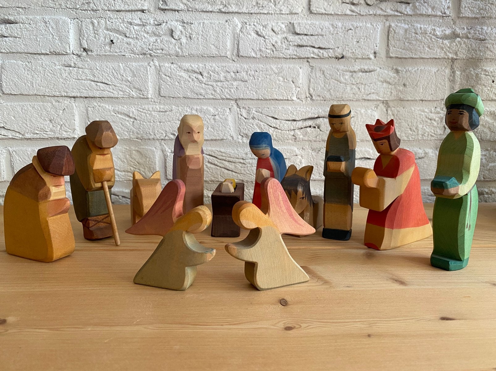 Ostheimer kerstgroep. Handgemaakt. Nieuwstaat., Ophalen of Verzenden, Nieuw