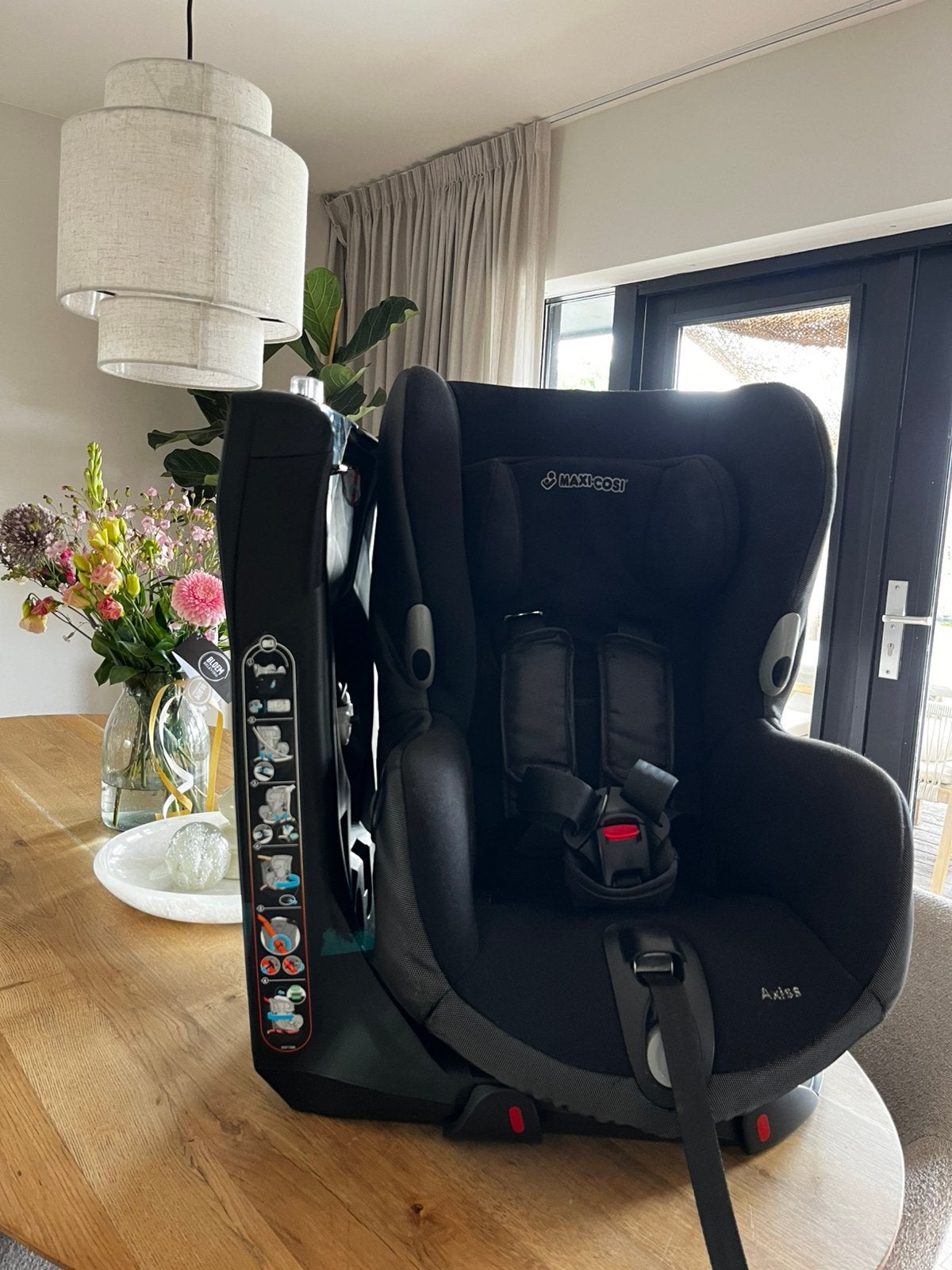 Maxi Cosi Axiss groep 1 draaibare autostoel, Autogordel, 9 t/m 18 kg, Ophalen of Verzenden, Zo goed als nieuw
