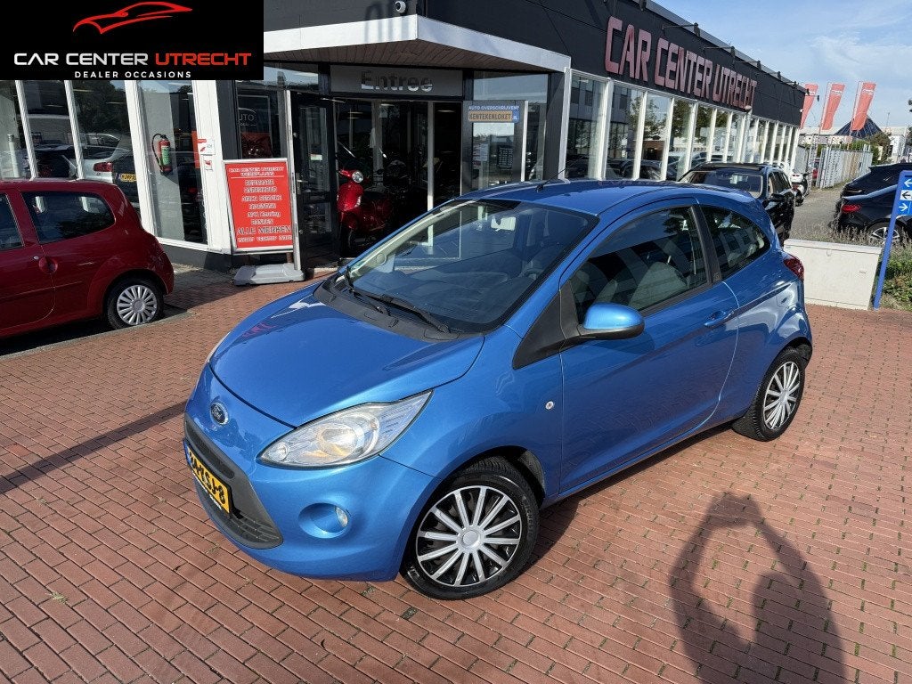 Ford Ka 1.2 Titanium airco zeer nette ka! (bj 2010), Auto's, Gebruikt, 1242 cc, Origineel Nederlands, Bedrijf