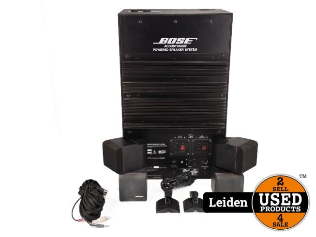 Bose Acoustimass 2683-2 Actieve Subwoofer | Incl. Speakers, Bose, Gebruikt, Support@bose.com, The Mountain
Framingham, MA 01701
USA
